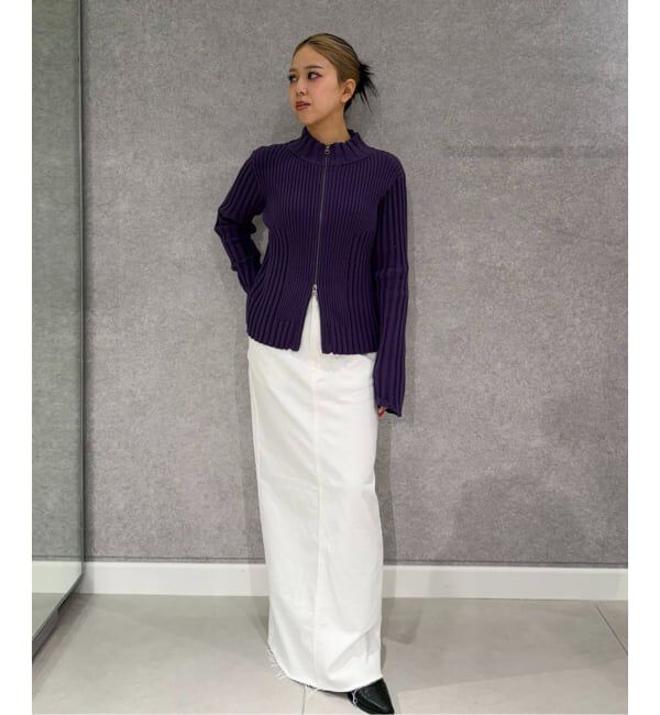 Oriens JOURNAL STANDARD「《追加》セルフカットロングデニムスカート」|スカート|