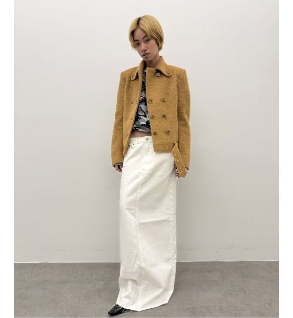 Oriens JOURNAL STANDARD「《追加》セルフカットロングデニムスカート」|スカート|