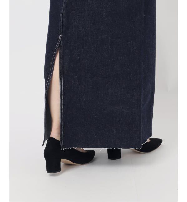 Oriens JOURNAL STANDARD「《追加》セルフカットロングデニムスカート」|スカート|