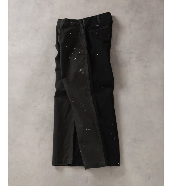 J.S.Homestead「J.S.Homestead / スプラッシュ ペイント ビッグ チノ パンツ」|チノ|