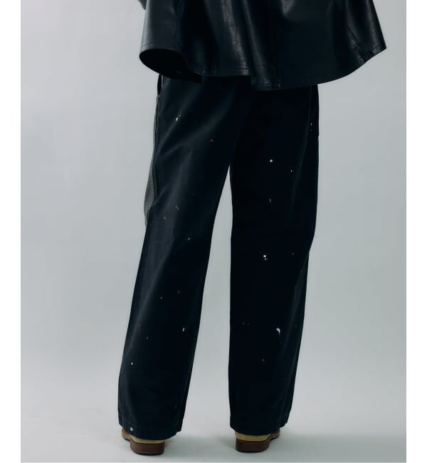 J.S.Homestead「J.S.Homestead / スプラッシュ ペイント ビッグ チノ パンツ」|チノ|