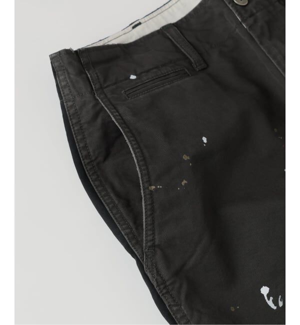 J.S.Homestead「J.S.Homestead / スプラッシュ ペイント ビッグ チノ パンツ」|チノ|