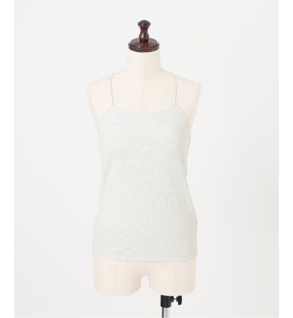 JOURNAL STANDARD relume「カップ付きスパゲッティクロスキャミ」|インナー|