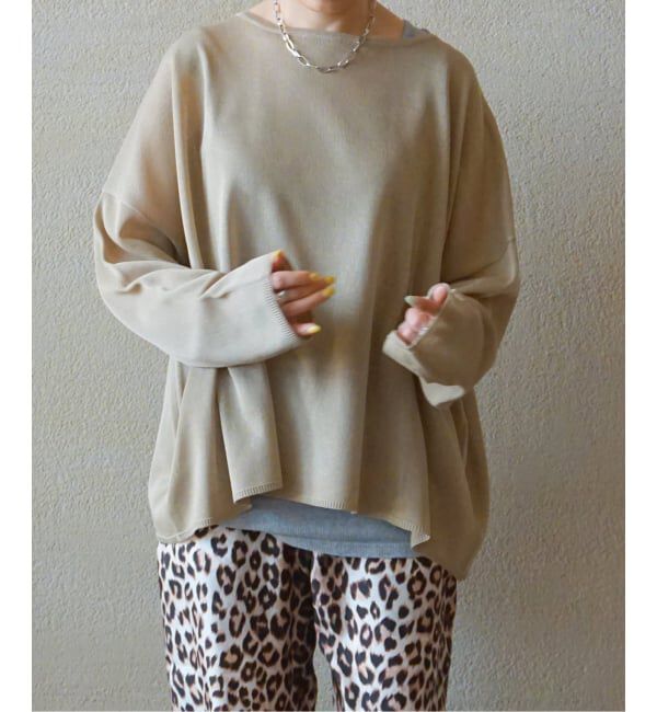 journal standard luxe「HGテンジク ワイドプルオーバー」|ニット・セーター|