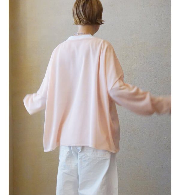 journal standard luxe「HGテンジク ワイドプルオーバー」|ニット・セーター|ピンク B