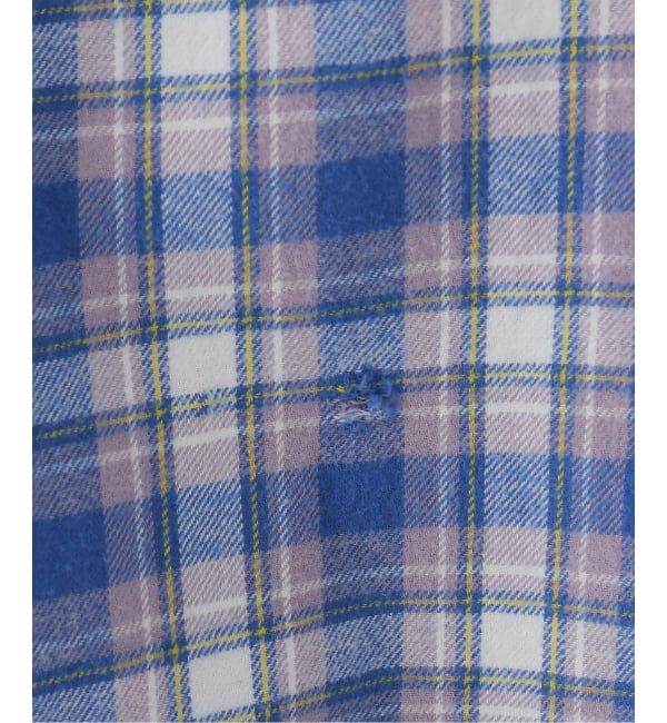 JOURNAL STANDARD「【HOLIDAY/ホリデイ】CHECK PADDED SHOULDER DAMAGE BIG」|シャツ・ブラウス|