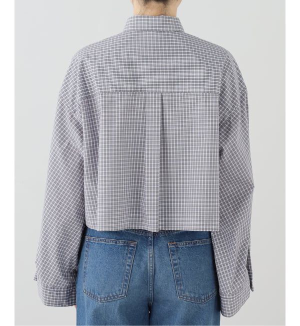 JOURNAL STANDARD「UTILITY TYPEWRITER クロップドシャツ」|シャツ・ブラウス|