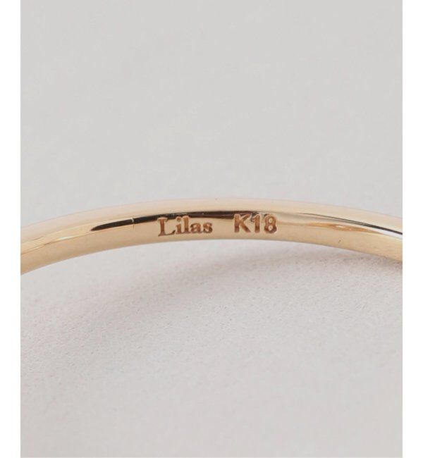 Lilas by Spick&Span「0.18ct六角ダイヤリング K18」|リング|