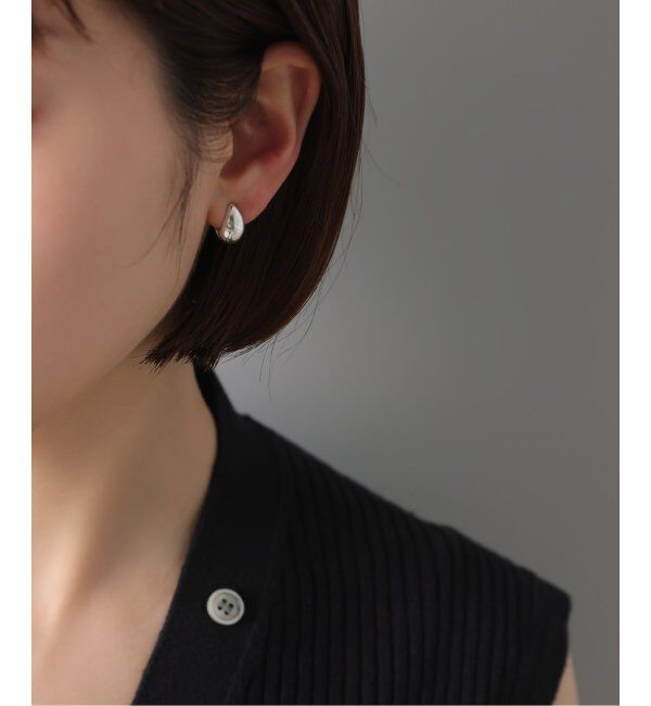 Spick and Span「【SAMH by LILAS】カフイヤリングビーン SV（片耳）」|イヤーカフ|