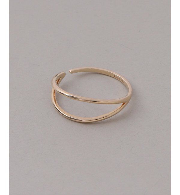 Lilas by Spick&Span「V型フォークリング K10」|リング|