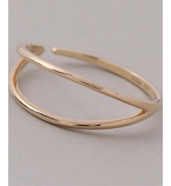 Lilas by Spick&Span「V型フォークリング K10」|リング|