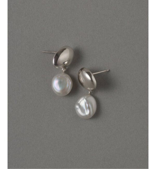 Spick and Span「《WEB限定》【SAMH by LILAS】ケシパールピアス SV(両耳)」|ピアス|シルバー