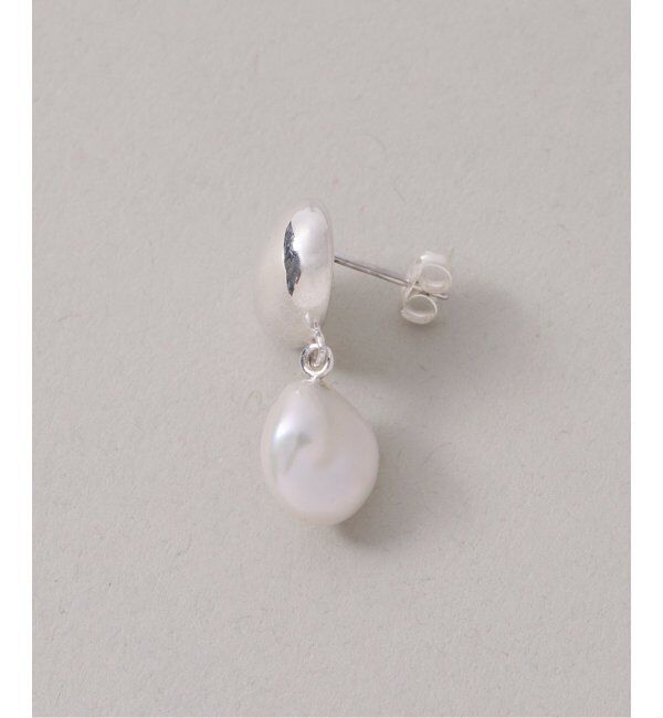 Spick and Span「《WEB限定》【SAMH by LILAS】ケシパールピアス SV(両耳)」|ピアス|