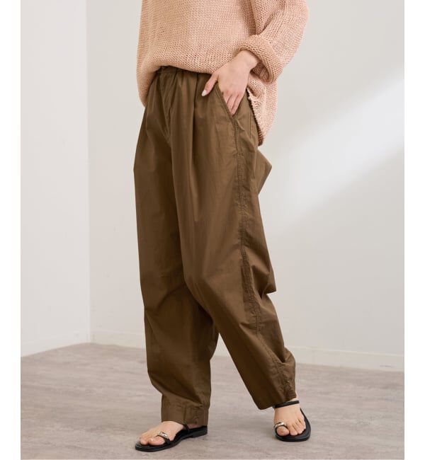 FRAMeWORK「≪追加≫コットンイージータックバレルパンツ」|その他|