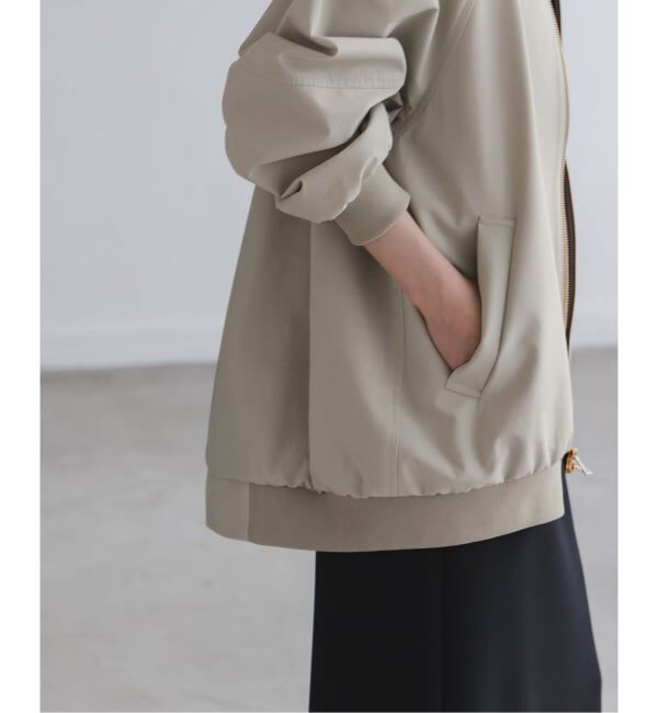 NOBLE「ハイツイストダブルクロスMA-1ブルゾン」|ブルゾン・スタジャン|