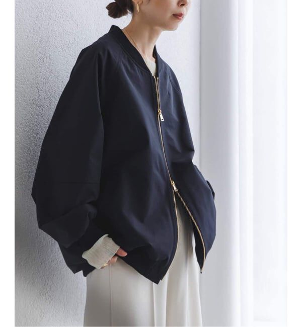 NOBLE「ハイツイストダブルクロスMA-1ブルゾン」|ブルゾン・スタジャン|