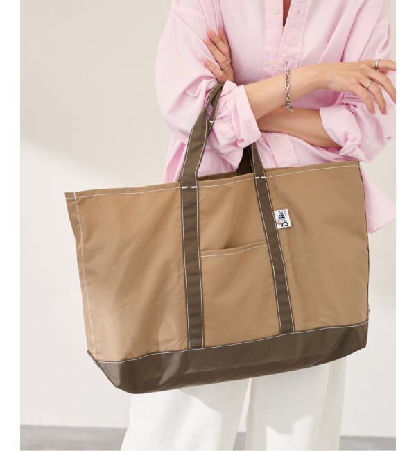 FRAMeWORK「DRIFTER/ドリフター ナイロンTOTEバッグ（ブラウン）」|トートバッグ|