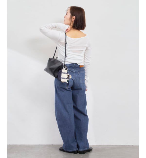 U by SPICK&SPAN「SOMETHING / サムシング HANA CURVE TAPERED」|デニム|