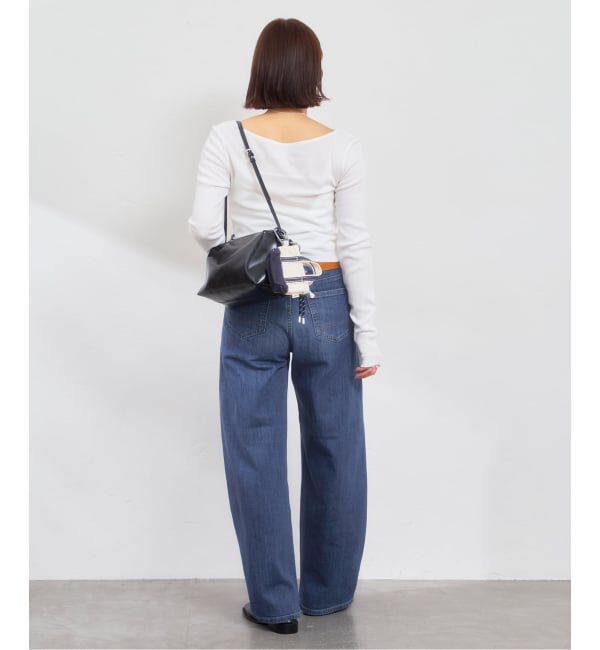 U by SPICK&SPAN「SOMETHING / サムシング HANA CURVE TAPERED」|デニム|