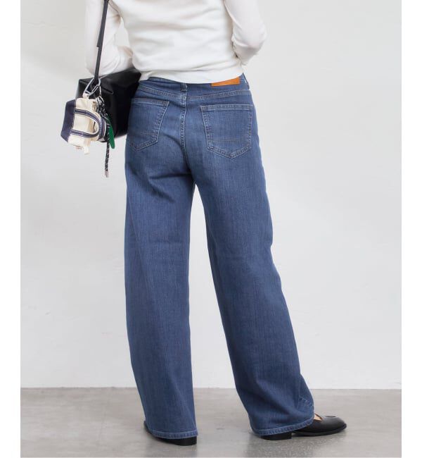 U by SPICK&SPAN「SOMETHING / サムシング HANA CURVE TAPERED」|デニム|