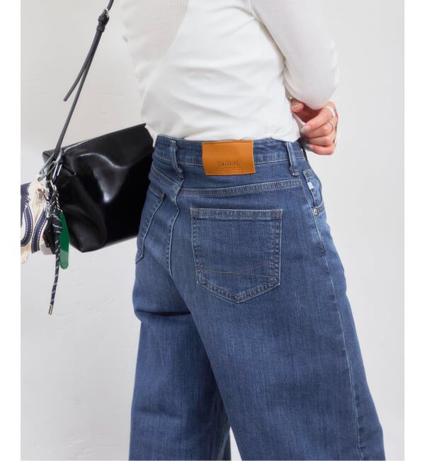 U by SPICK&SPAN「SOMETHING / サムシング HANA CURVE TAPERED」|デニム|