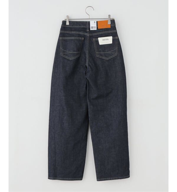 U by SPICK&SPAN「SOMETHING / サムシング HANA CURVE TAPERED」|デニム|