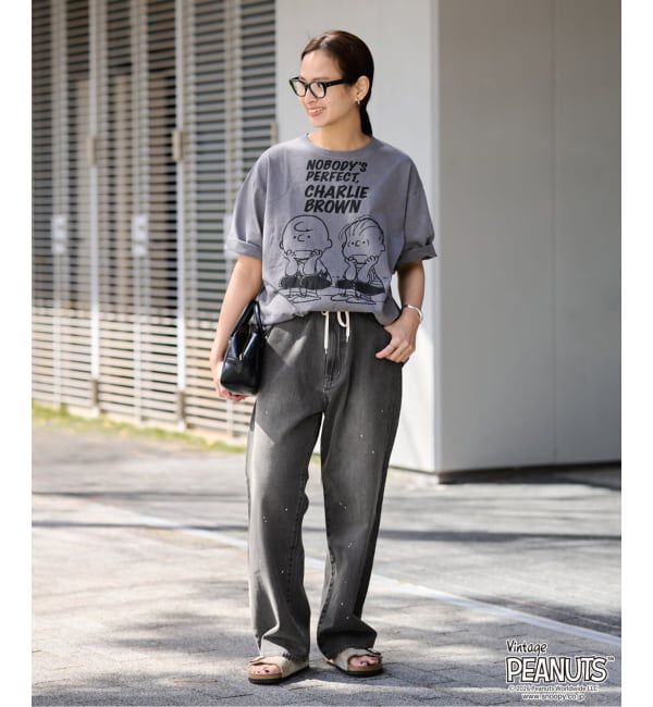 FRAMeWORK「JOHNBULL/ジョンブル デニムワイドイージーパンツ」|デニム|