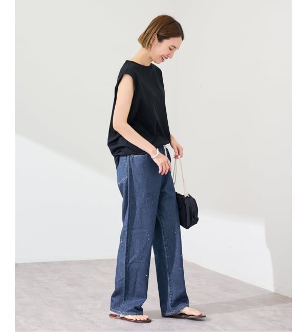 FRAMeWORK「JOHNBULL/ジョンブル デニムワイドイージーパンツ」|デニム|