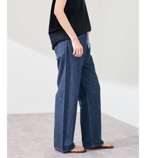 FRAMeWORK「JOHNBULL/ジョンブル デニムワイドイージーパンツ」|デニム|