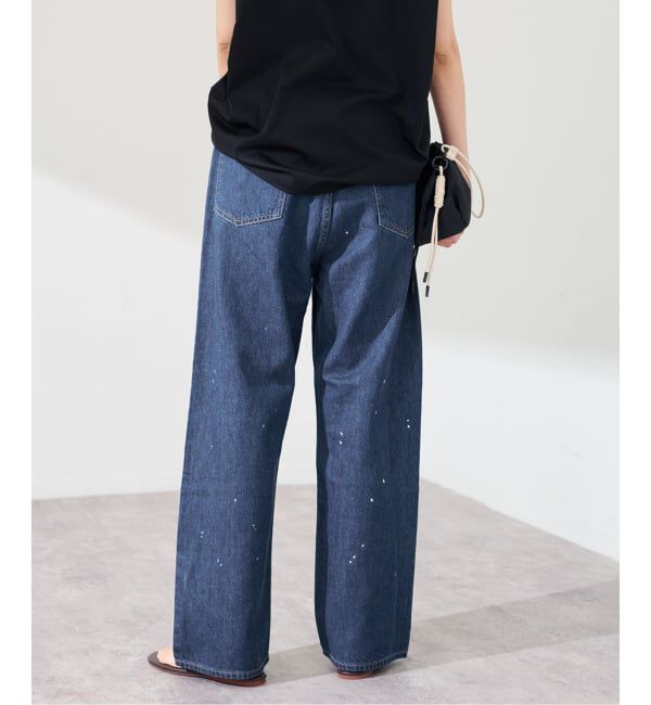 FRAMeWORK「JOHNBULL/ジョンブル デニムワイドイージーパンツ」|デニム|