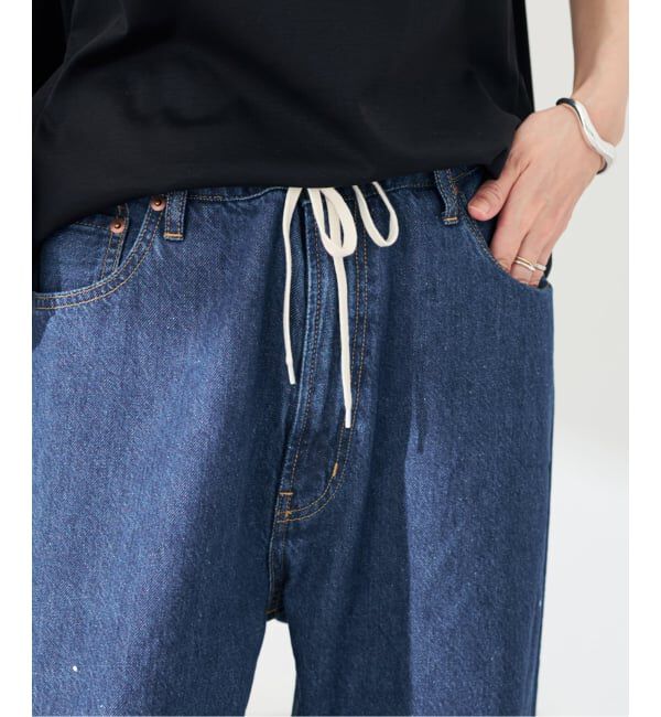 FRAMeWORK「JOHNBULL/ジョンブル デニムワイドイージーパンツ」|デニム|