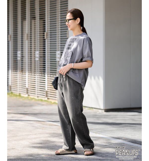 FRAMeWORK「JOHNBULL/ジョンブル デニムワイドイージーパンツ」|デニム|