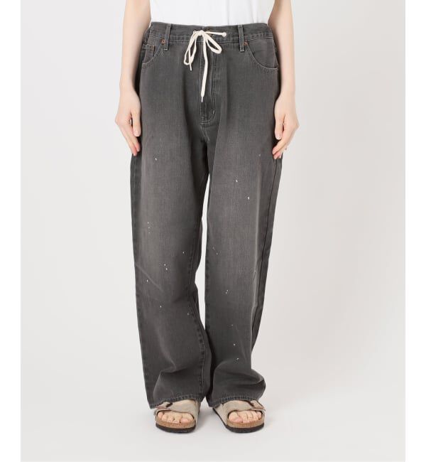 FRAMeWORK「JOHNBULL/ジョンブル デニムワイドイージーパンツ」|デニム|