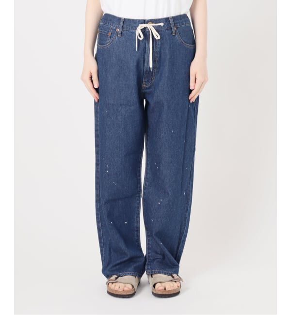 FRAMeWORK「JOHNBULL/ジョンブル デニムワイドイージーパンツ」|デニム|