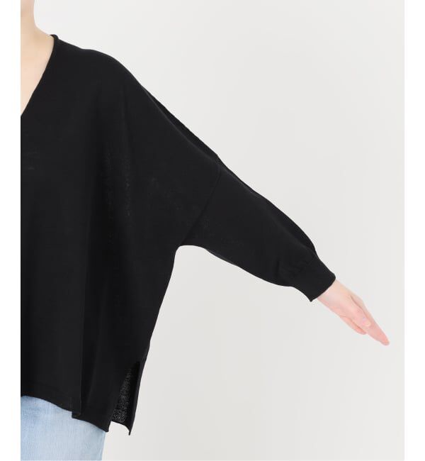 Spick and Span「《新色有り / 追加》コットンリネンギマオーバーサイズカーディガン」|カーディガン|