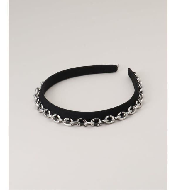 U by SPICK&SPAN「heyep/ヘイップ Chain Headband」|その他|シルバー