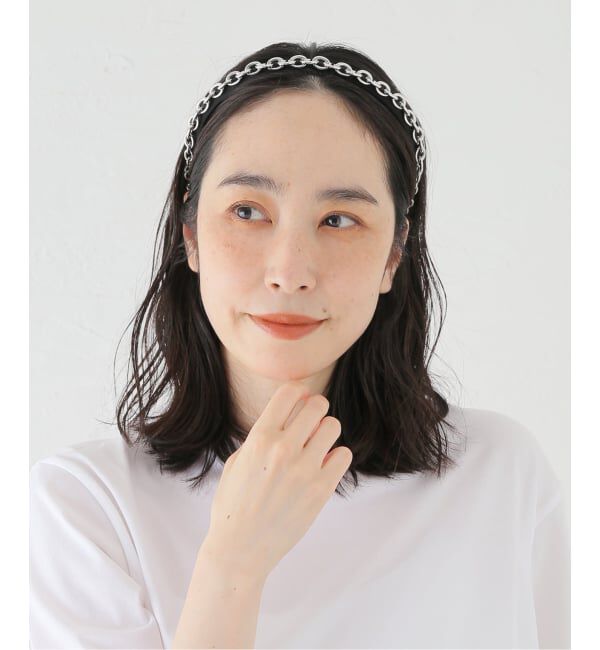 U by SPICK&SPAN「heyep/ヘイップ Chain Headband」|その他|