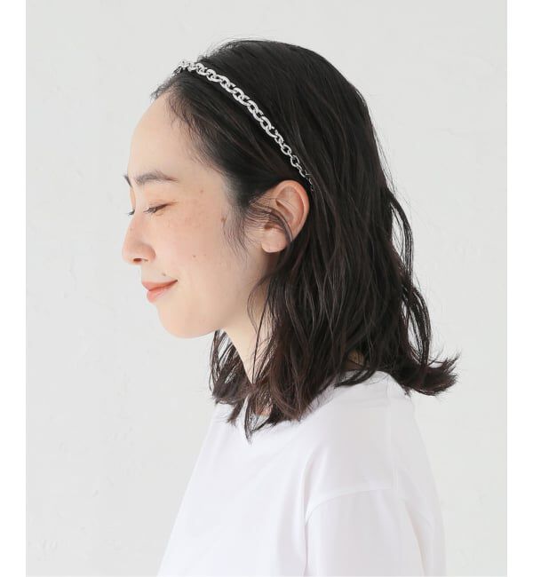 U by SPICK&SPAN「heyep/ヘイップ Chain Headband」|その他|