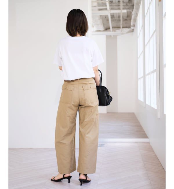 U by SPICK&SPAN「《予約》TRICOMER/トリコメル VOYAGE A PARIS GIRL TEE」|Tシャツ・カットソー|