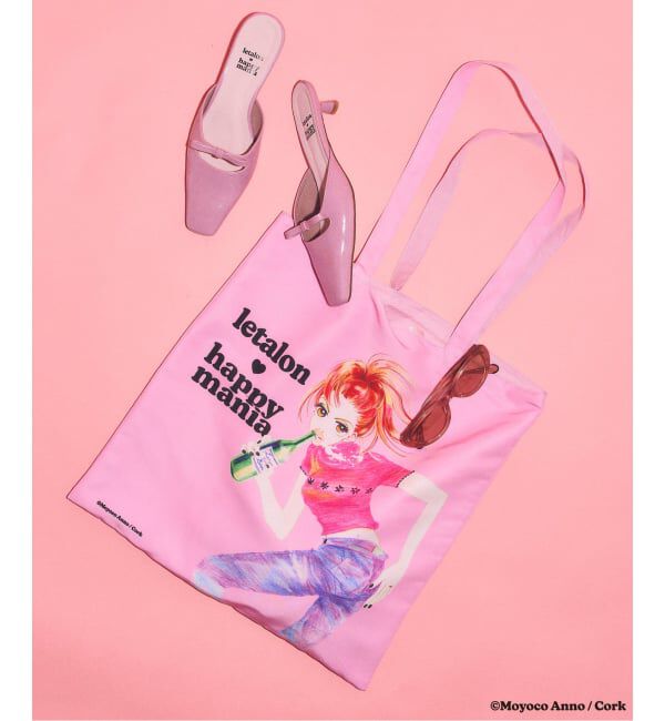  「LE TALON&times;HAPPY MANIA リバーシブルトート」|トートバッグ|