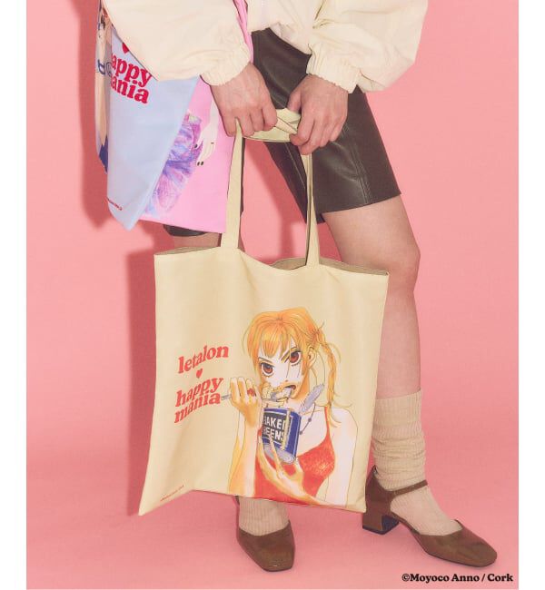  「LE TALON&times;HAPPY MANIA リバーシブルトート」|トートバッグ|