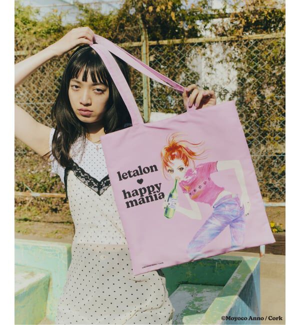  「LE TALON&times;HAPPY MANIA リバーシブルトート」|トートバッグ|
