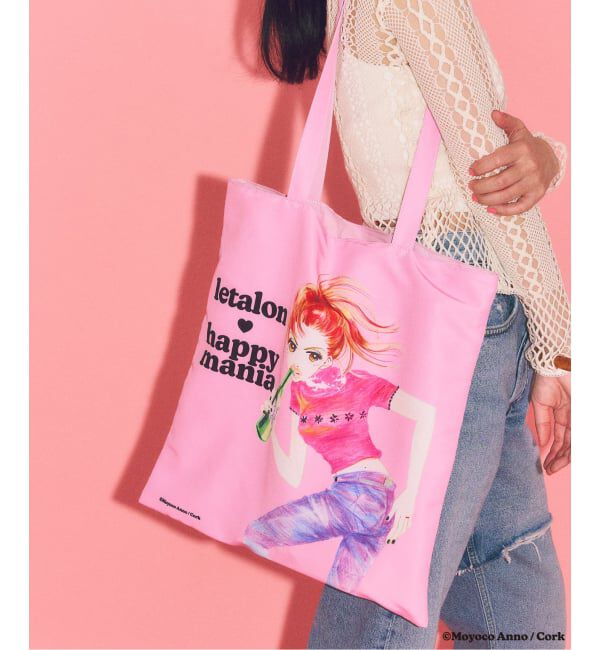  「LE TALON&times;HAPPY MANIA リバーシブルトート」|トートバッグ|