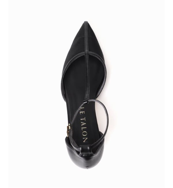  「《追加予約2》3.5cmTストラップシアーパンプス」|パンプス|