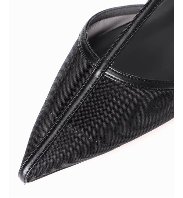  「《追加予約2》3.5cmTストラップシアーパンプス」|パンプス|