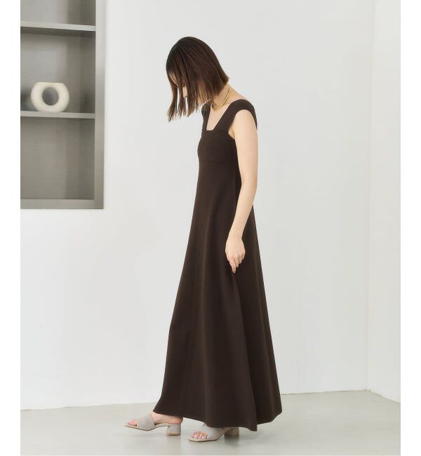  「《予約》MIRAI MATSUDA&times;LE TALON 4cmスクエアスエードミュール」|サンダル|