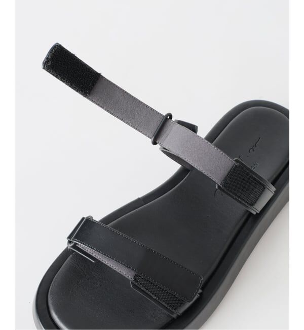  「《予約》MIRAI MATSUDA&times;LE TALONアツゾコWベルトミュールサンダル」|サンダル|