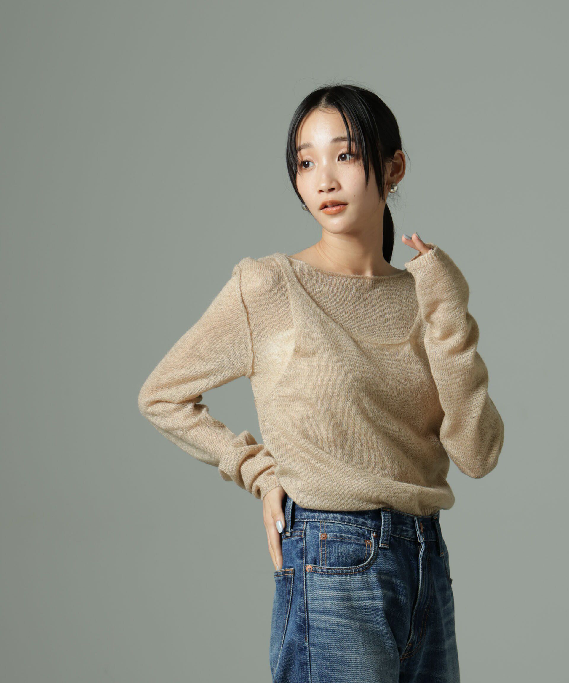 nano･universe「ビスチェセットニット」|ニット・セーター|