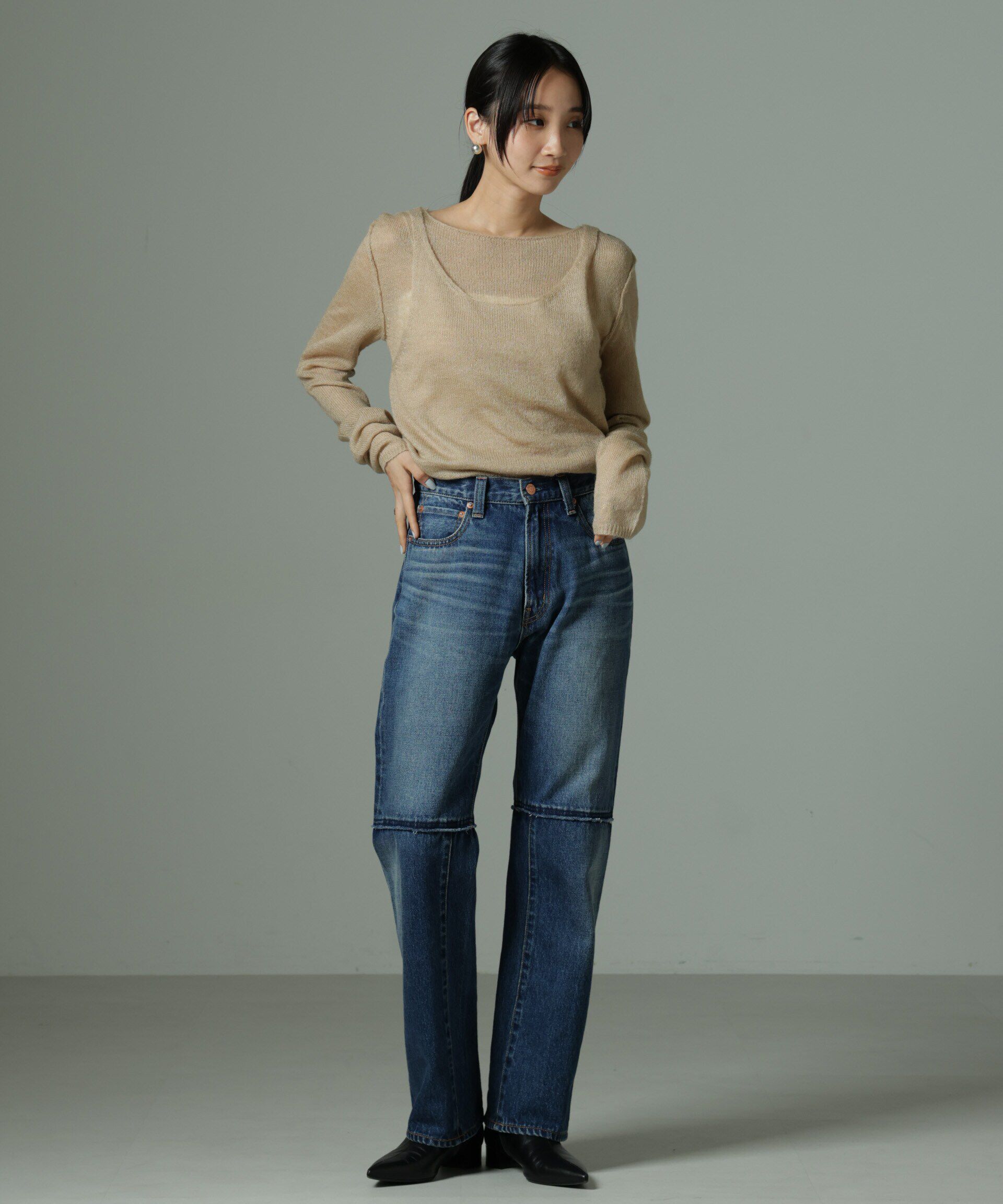 nano･universe「ビスチェセットニット」|ニット・セーター|