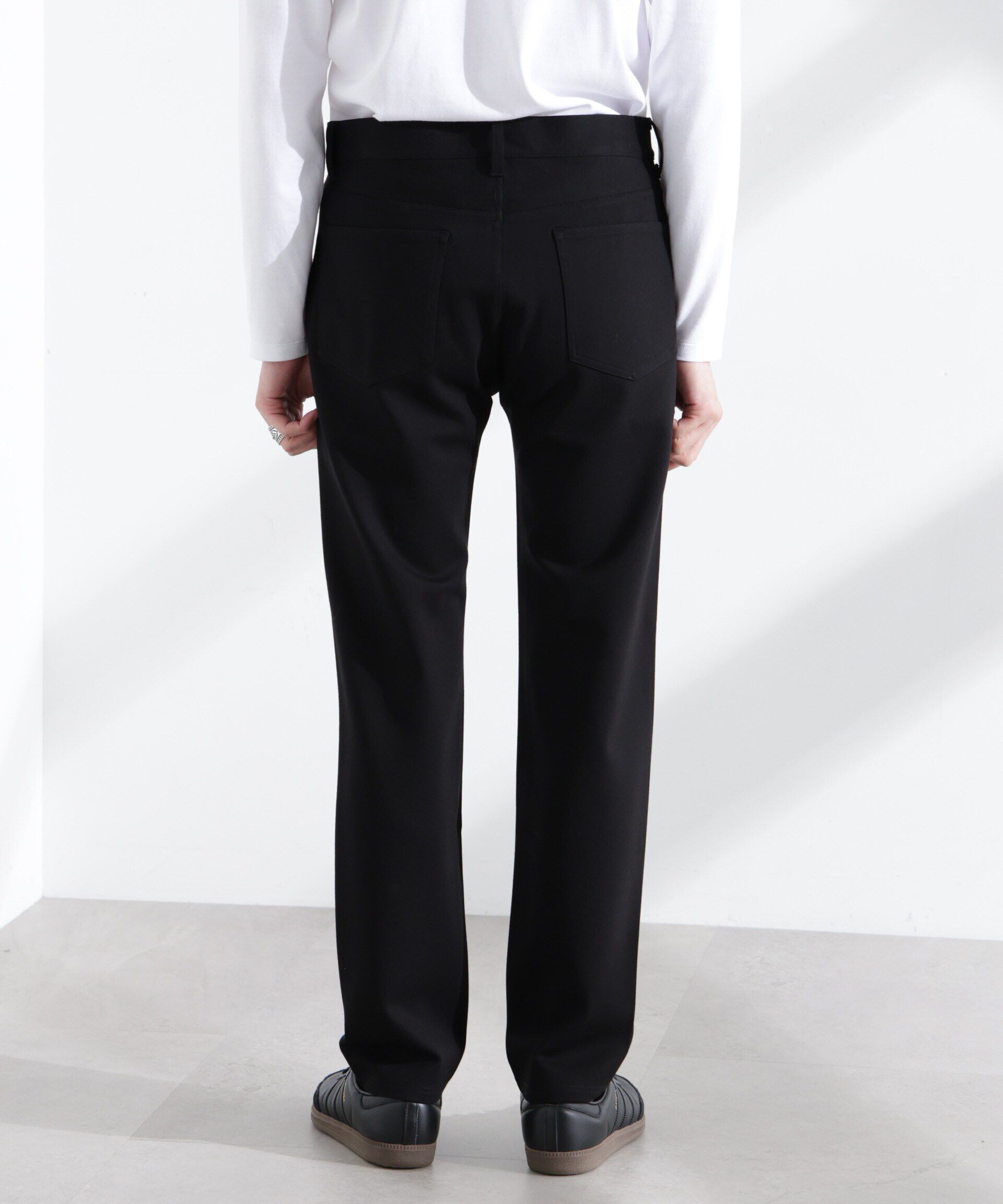 nano･universe「5P テーパードパンツ」|チノ|